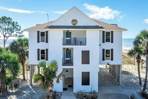SeaScape is Located on the Lower Floor of This Gorgeous Beach Front Property