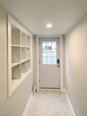Private entrance