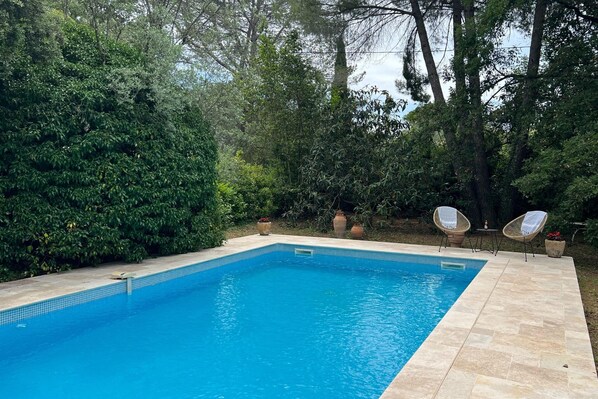 Piscine maison de vacances