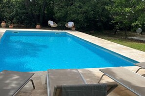 Piscine maison de vacances