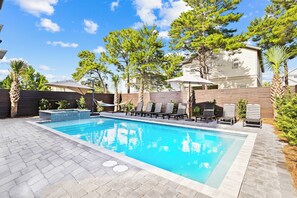 Take a swim in your private pool!