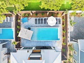 Aerial view of your tropical paradise.