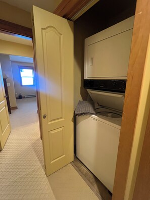 In unit washer and dryer