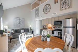 Dining Area, Kitchen and Living Room
