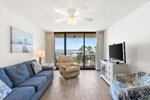 Living Area with Balcony
