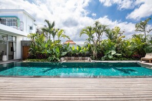 Spacious Swimming Pool for your relaxation and exercise 