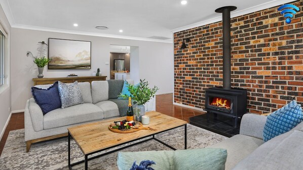Living Room | Slow Combustion Heating