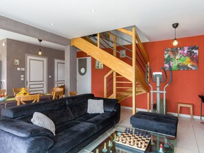 Plant, Furniture, Building, Property, Table, Chair, Shade, Window, Interior Design, Lighting