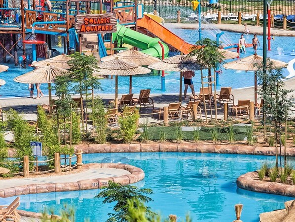 Water, Plant, Property, Blue, Azure, Swimming Pool, Aqua, Leisure, Shade, Outdoor Furniture