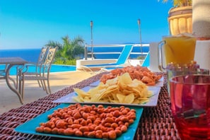 Snacks by the Pool