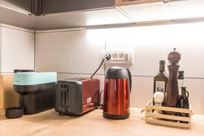 Kaffe och/eller kaffebryggare