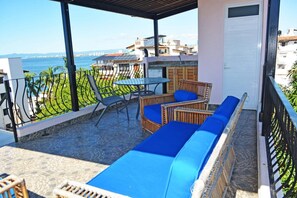 Shared Rooftop Patio--with toilet (no need to walk back down to condo)
