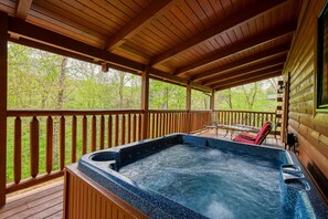 Bain à remous extérieur
