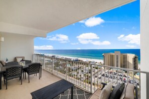 Furnished Balcony with Ocean Views