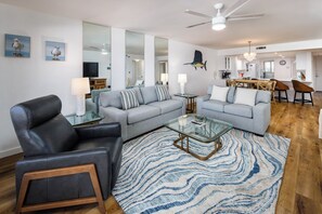 Living Room View - A lovely, spacious living area.