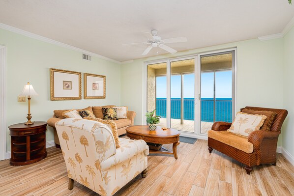 Oceanfront Living Room