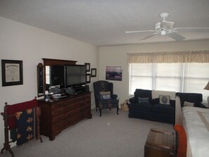 Spacious Master Bedroom Sitting Area