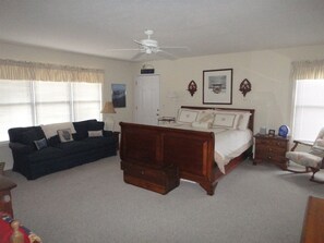Master Bedroom with King Size Bed