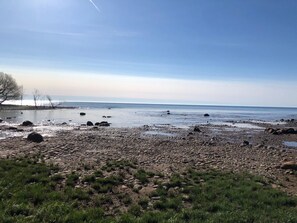 Lake Huron rocky shoreline state land