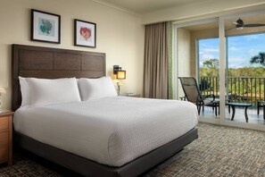 Primary bedroom features a king bed and ensuite bathroom.