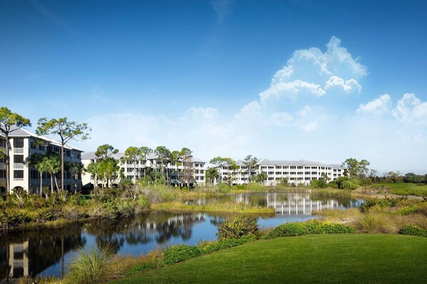 Beautiful Hyatt Resort set on a Bay.