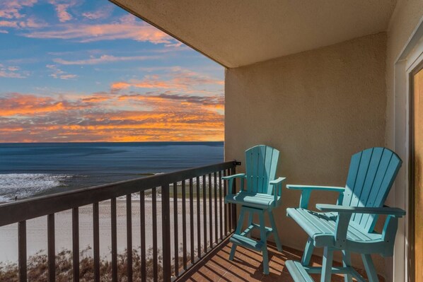 Gulf Front Balcony