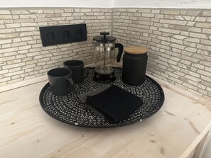 Coffee and/or coffee maker