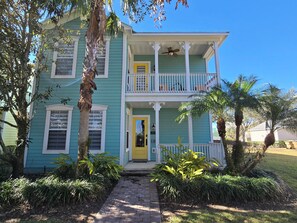 Front of home.