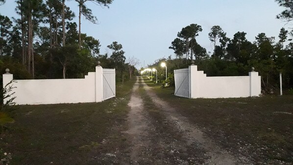 Fachada da propriedade