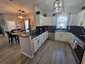 Fully equipped kitchen