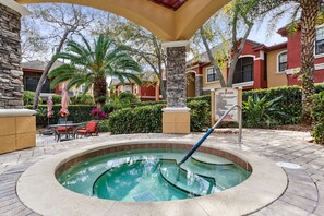 Two pools and one hot tub onsite 