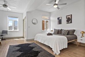 Bedroom #1 with a comfy King bed!