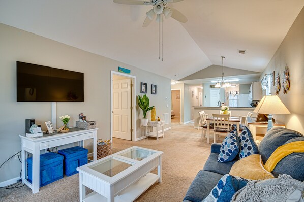 Myrtle Beach Vacation Rental | 2BR | 2BA | 1,140 Sq Ft | Access Only By Stairs