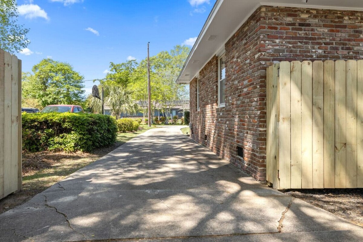 Family Home and Private Backyard