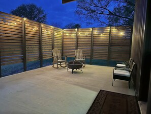 Private porch