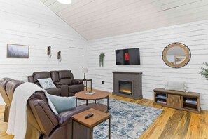 Spacious living room