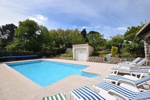 Schwimmbad des Ferienhauses