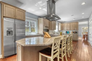Spacious kitchen
