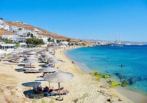 Agios Stefanos sandy beach - 1km