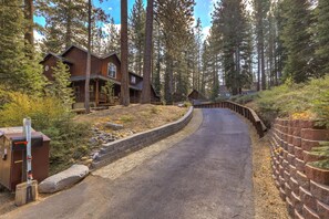 Steep driveway - must have 4WD & chains in Winter