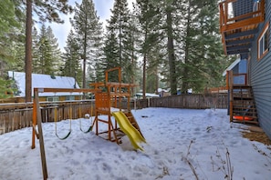 Playground during Winter