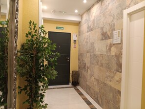 Interior entrance