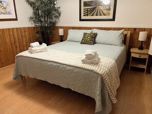 Master bedroom with King bed