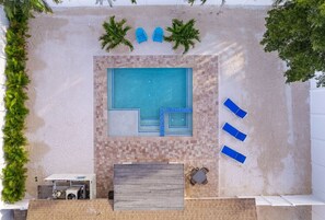 Overhead Pool view