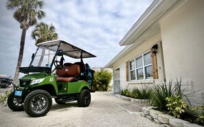 Exclusive Included Cart Rental!