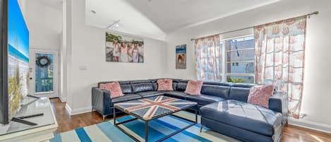 Spacious family room