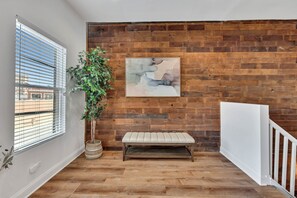 Indoors, Hardwood, Art, Painting, Bench