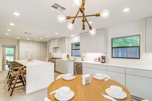 Kitchen | Single-Story House | In-Unit Laundry | Central Heating & A/C