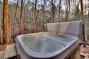 Bain à remous extérieur