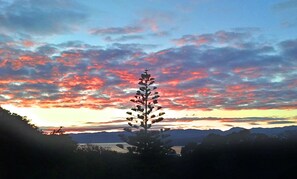 Sunrise over Wellington from Gardens View